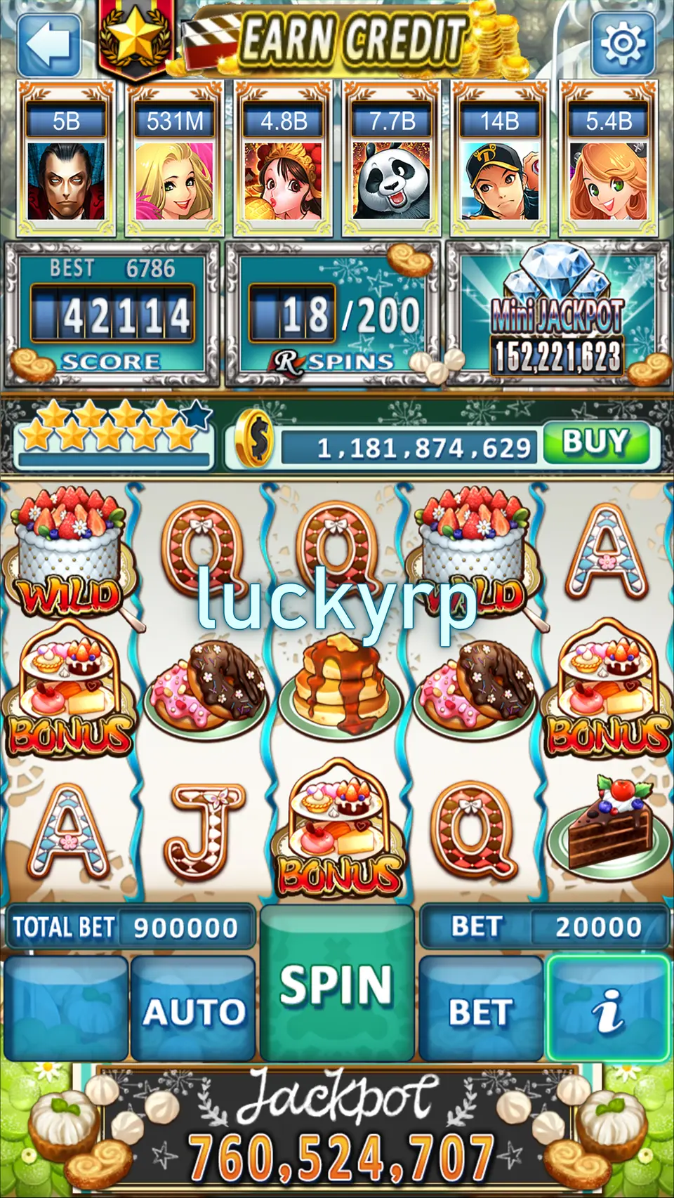 luckyrp Tangkapan Layar Resmi APK